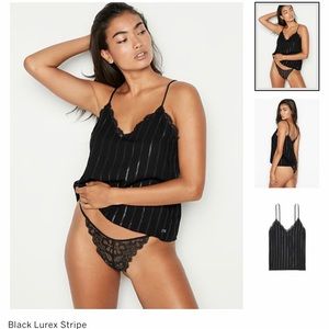 Victoria’s Secret Flannel Cami Set